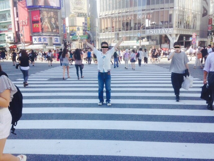 渋谷 やってきた