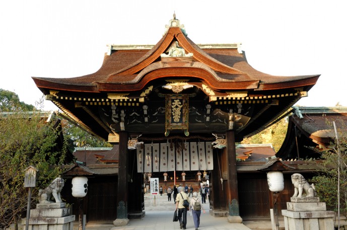 京都にある北野天満宮