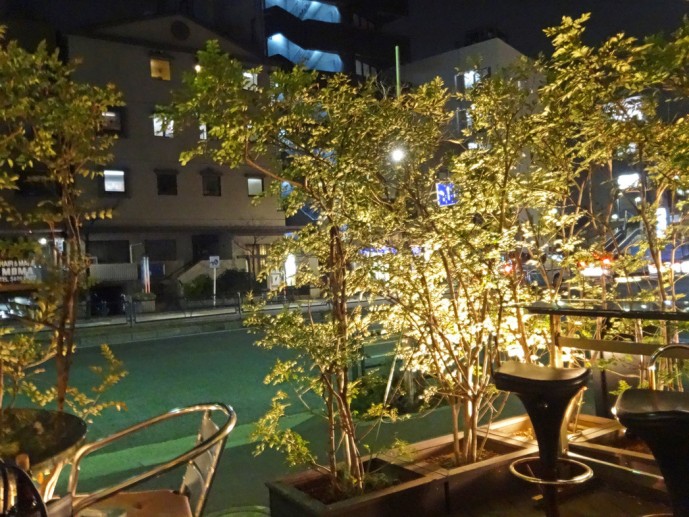 代官山 天現寺カフェ 夜