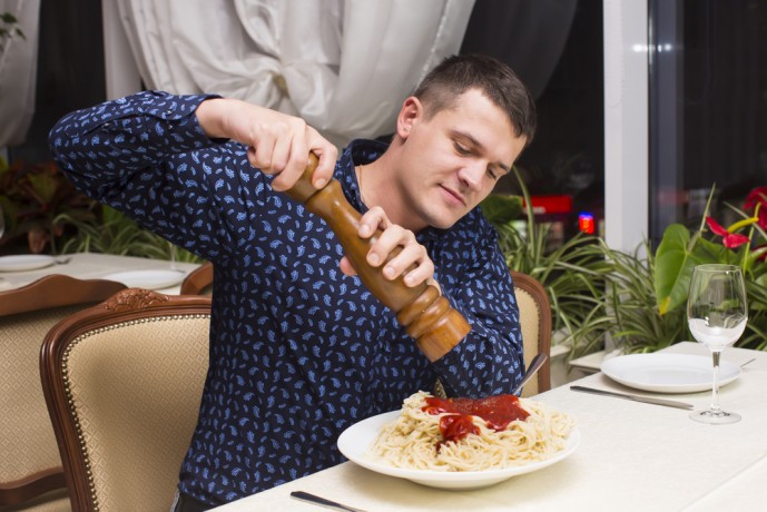 ケチな男 食べ放題
