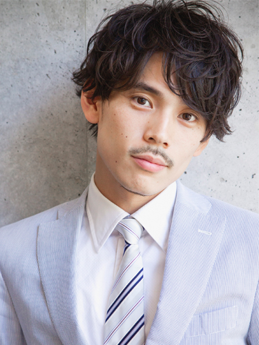 30代メンズの髪型、ミディアム