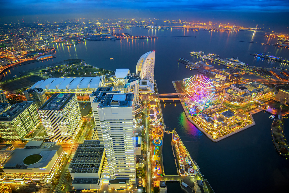 横浜ディナー 夜景