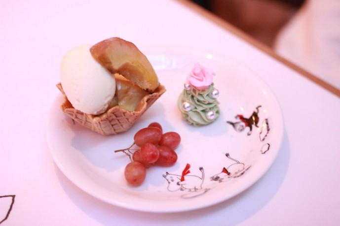 ムーミンカフェのクリスマス限定メニュー