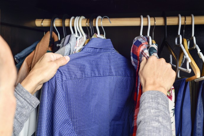 服装からオフモードにする