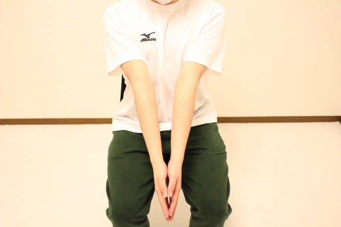 大胸筋の柔軟ストレッチ