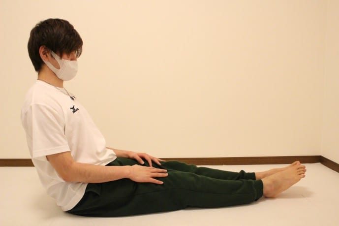ふくらはぎの柔軟ストレッチ