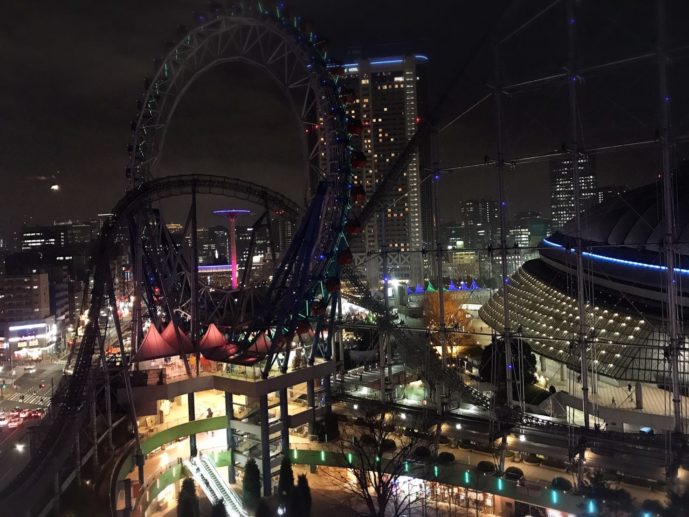 ラクーアの夜景
